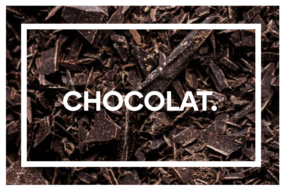 Double choco. Crispy.