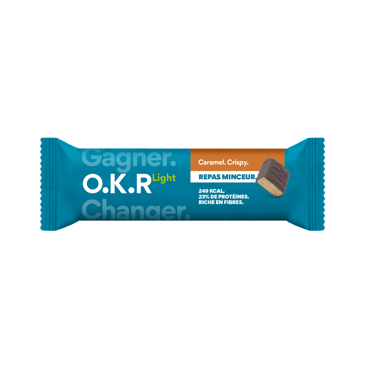 Caramel. Crispy.