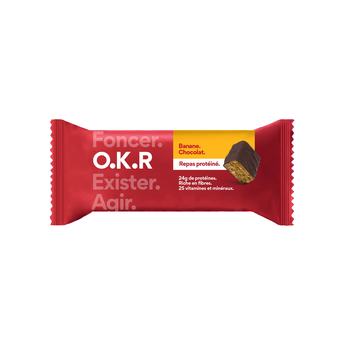 Banane. Chocolat.