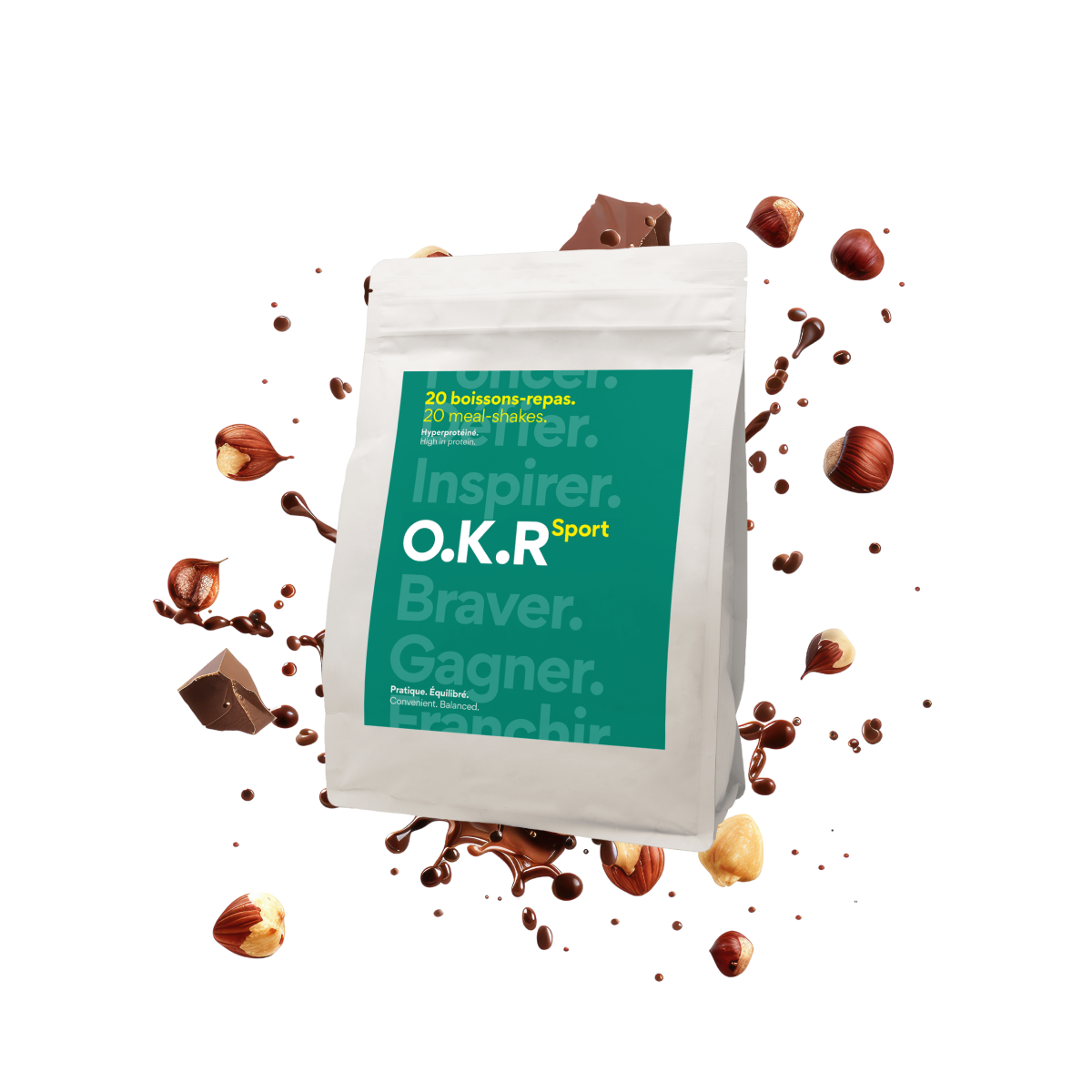 Chocolat. Noisette.