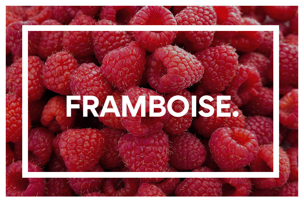 Framboise. Chocolat. 