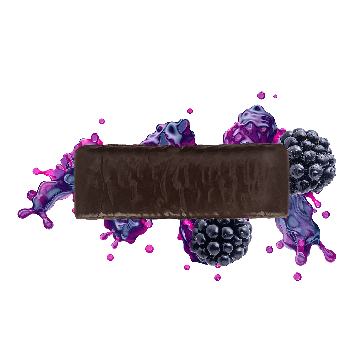 Mûre. Chocolat. (PAV de Barres repas / Light)