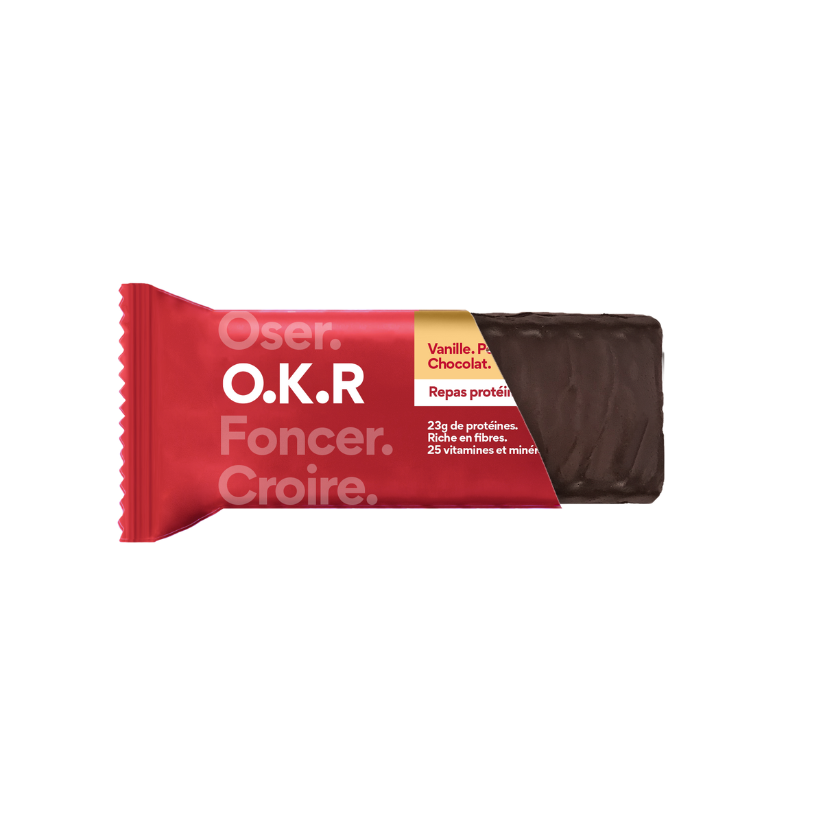 Vanille. Pécan. Chocolat. 