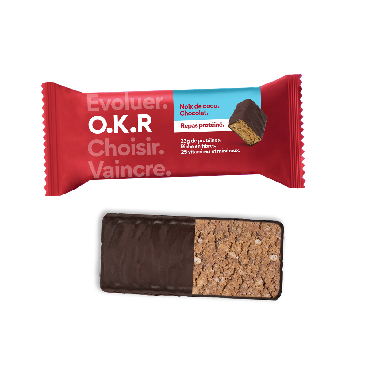 Noix de coco. Chocolat. 