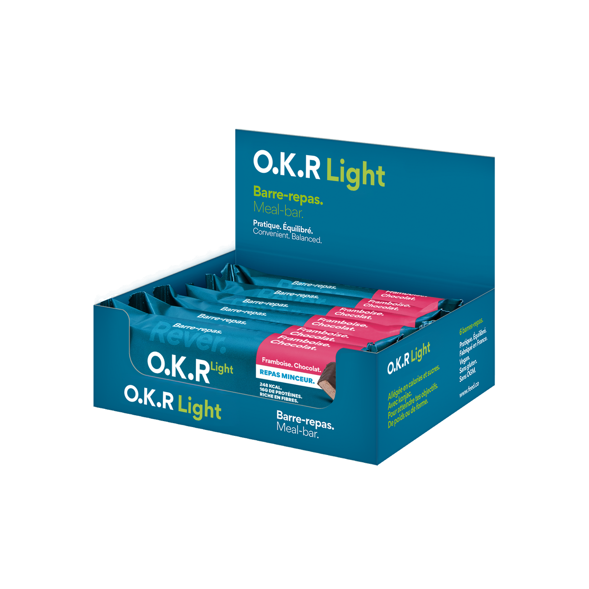 Framboise. Chocolat. 