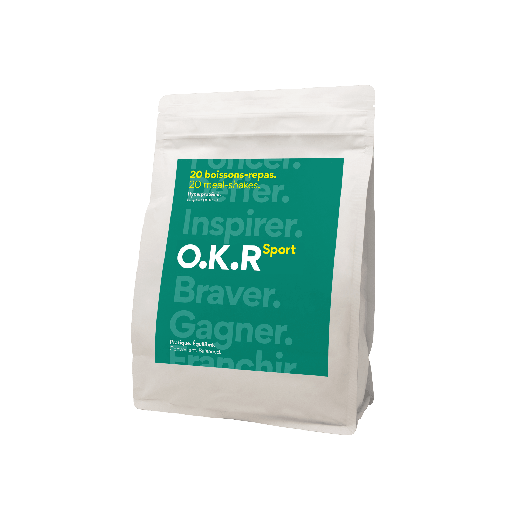 Banane. (Sachet 20 repas / Sport)